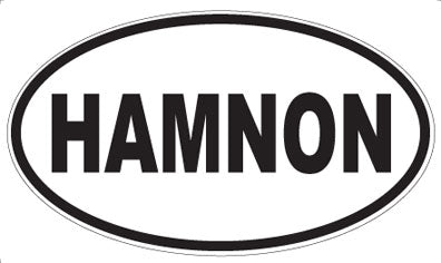 HAMNON - Oval Magnet