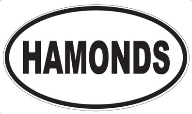 HAMONDS - Oval Magnet