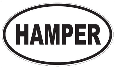 HAMPER - Oval Magnet