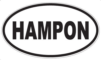 HAMPON - Oval Magnet