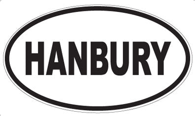 HANBURY - Oval Magnet