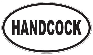 HANDCOCK - Oval Magnet