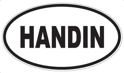 HANDIN - Oval Magnet
