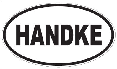 HANDKE - Oval Magnet