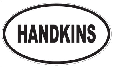 HANDKINS - Oval Magnet