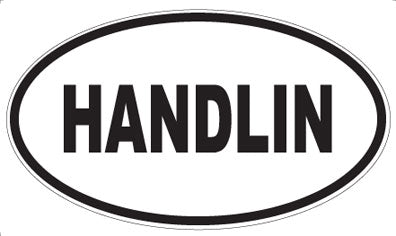 HANDLIN - Oval Magnet