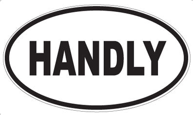 HANDLY - Oval Magnet