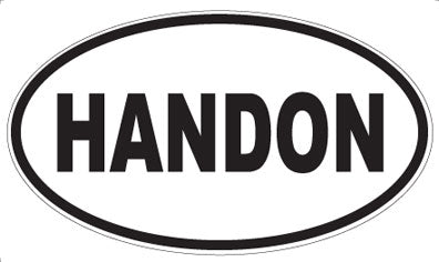 HANDON - Oval Magnet