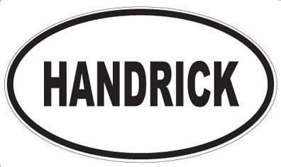 HANDRICK - Oval Magnet