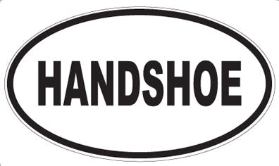 HANDSHOE - Oval Magnet