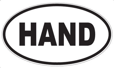 HAND - Oval Magnet