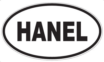HANEL - Oval Magnet