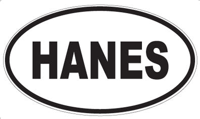 HANES - Oval Magnet