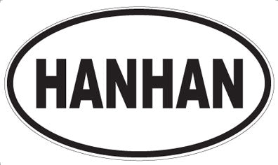HANHAN - Oval Magnet