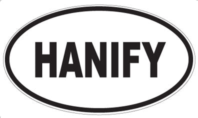 HANIFY - Oval Magnet