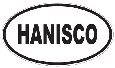 HANISCO - Oval Magnet
