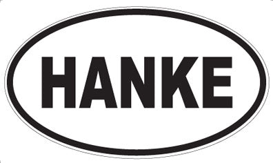 HANKE - Oval Magnet