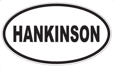 HANKINSON - Oval Magnet
