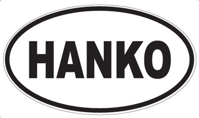 HANKO - Oval Magnet