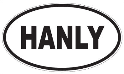 HANLY - Oval Magnet