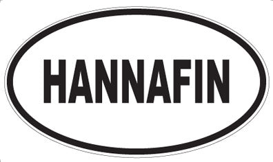 HANNAFIN - Oval Magnet