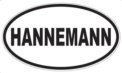 HANNEMANN - Oval Magnet