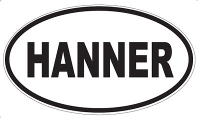 HANNER - Oval Magnet