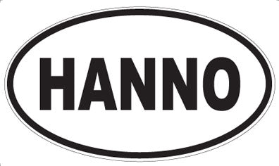 HANNO - Oval Magnet