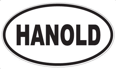 HANOLD - Oval Magnet