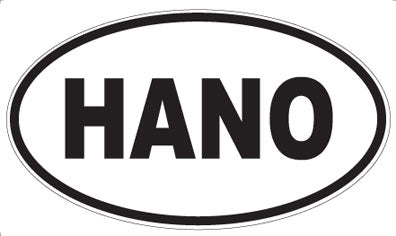 HANO - Oval Magnet
