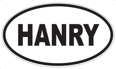 HANRY - Oval Magnet