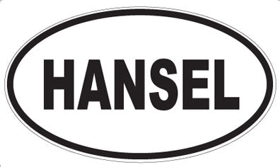 HANSEL - Oval Magnet