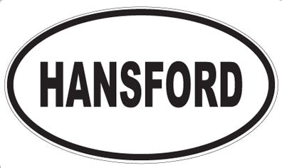 HANSFORD - Oval Magnet