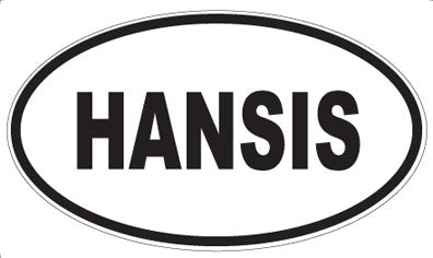 HANSIS - Oval Magnet