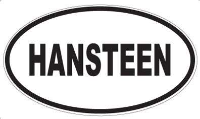 HANSTEEN - Oval Magnet