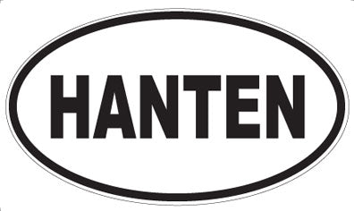 HANTEN - Oval Magnet