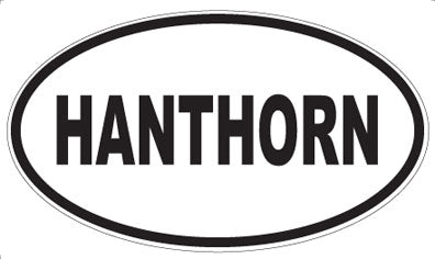 HANTHORN - Oval Magnet