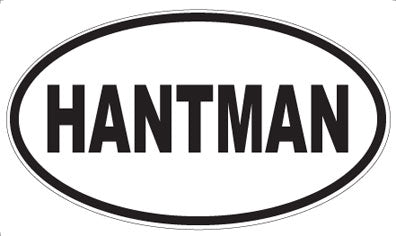 HANTMAN - Oval Magnet