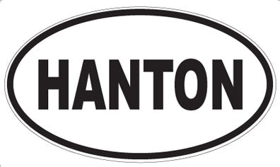 HANTON - Oval Magnet