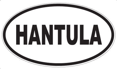 HANTULA - Oval Magnet