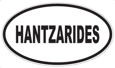 HANTZARIDES - Oval Magnet