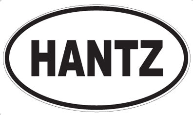 HANTZ - Oval Magnet