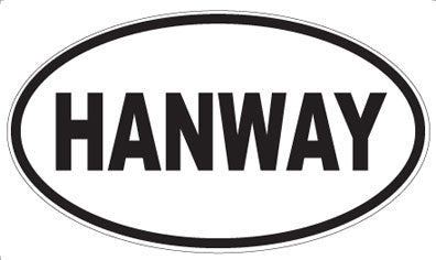 HANWAY - Oval Magnet