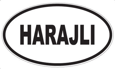 HARAJLI - Oval Magnet