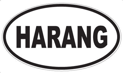 HARANG - Oval Magnet