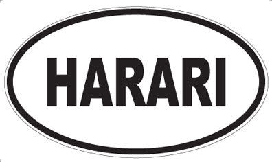 HARARI - Oval Magnet