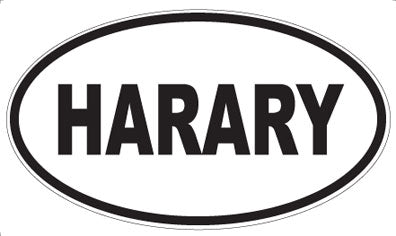 HARARY - Oval Magnet