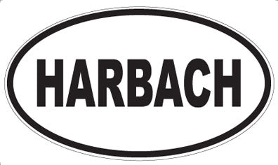 HARBACH - Oval Magnet