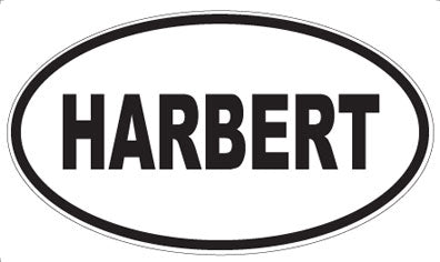 HARBERT - Oval Magnet