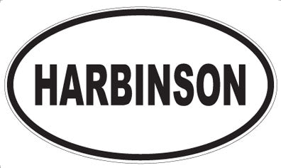 HARBINSON - Oval Magnet